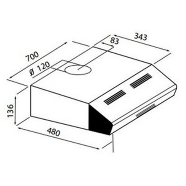 Máy Hút Mùi Khói Canzy CZ LIENA 702SS, 702BL - 1000 m³/h