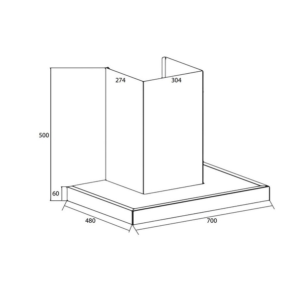 Máy Hút Mùi Khói Canzy CZ Pro 333S - 1400 m³/h