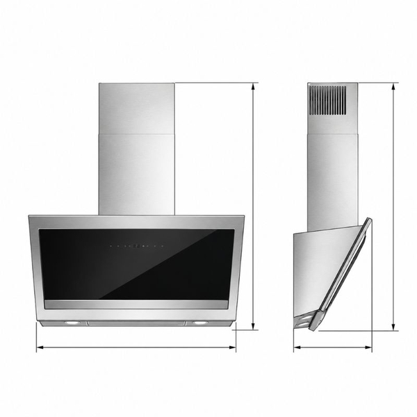 Máy Hút Mùi Khói Electrolux LFT769X - 760 m³/h