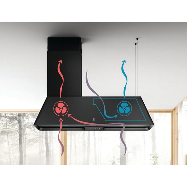 Máy Hút Mùi Khói Elica IKONA MAXXI PURE - 600 m³/h