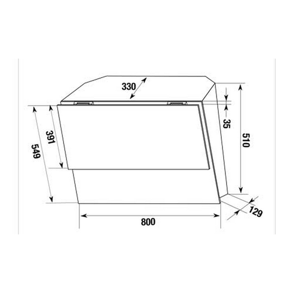 Máy Hút Mùi Khói Kuppersbusch KD 8760.1GE - 625 m³/h