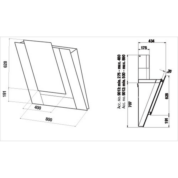 Máy Hút Mùi Khói Kuppersbusch KD 8950.0 - 700 m³/h