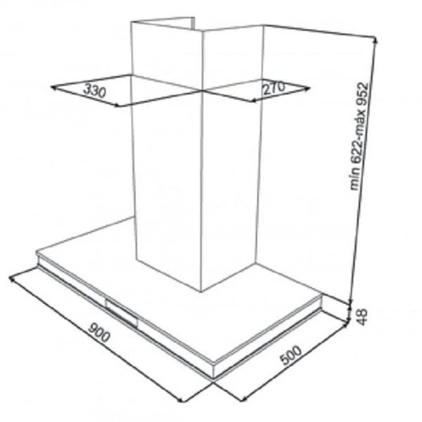 Máy Hút Mùi Teka DHC 90 40487500
