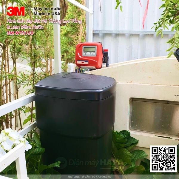 Ảnh lắp đặt thực tế của Máy Làm Mềm Nước Mỹ 3M WTS150 - Hàng Chính Hãng 3M tại Điện máy HAPA - 02