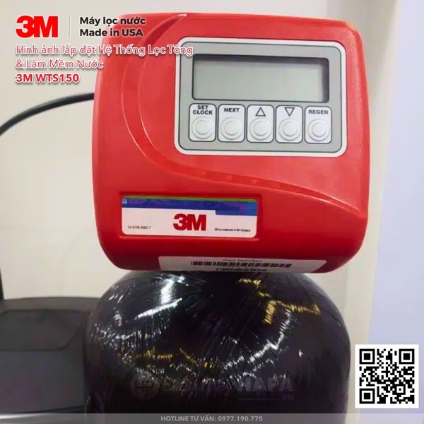 Ảnh lắp đặt thực tế của Máy Làm Mềm Nước Mỹ 3M WTS150 - Hàng Chính Hãng 3M tại Điện máy HAPA - 04
