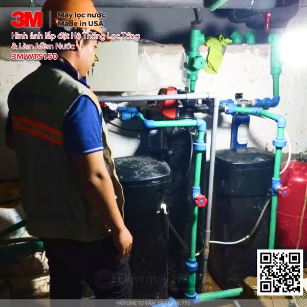 Hệ Thống Lọc Tổng 3M PREMIUM Cho Biệt Thự, Villa Cao Cấp - Nhập khẩu Mỹ