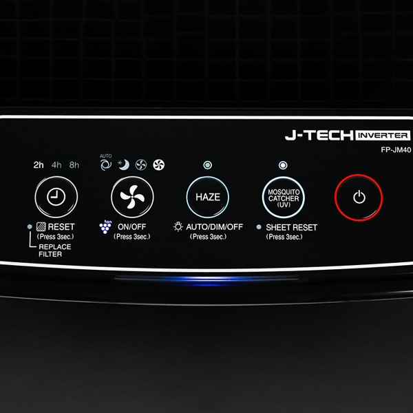 Máy Lọc Không Khí SHARP FP-JM40V-B ≤30m², J-Tech Inverter, Bắt muỗi