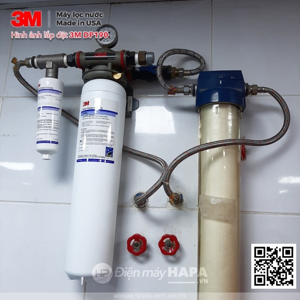 Máy Lọc Nước 3M DP190 Chuyên Dùng Quán Cà Phê, Nhà Hàng - Nhập Khẩu Mỹ