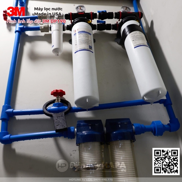 Máy Lọc Nước 3M DP190 Chuyên Dùng Quán Cà Phê, Nhà Hàng - Nhập Khẩu Mỹ