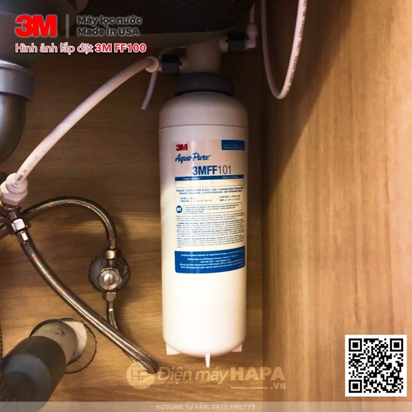Lõi Lọc Nước 3MFF101 Thay Cho Máy 3M FF100 - Nhập Khẩu 3M Mỹ