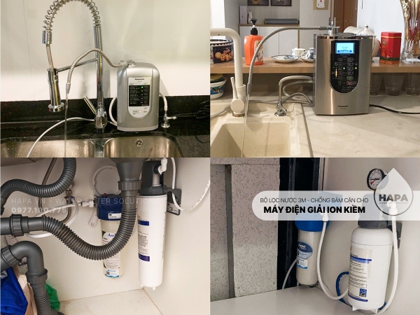 Bộ Tiền Xử Lý Nước 3M Cho Máy Điện Giải iON Kiềm - Nhập khẩu Mỹ