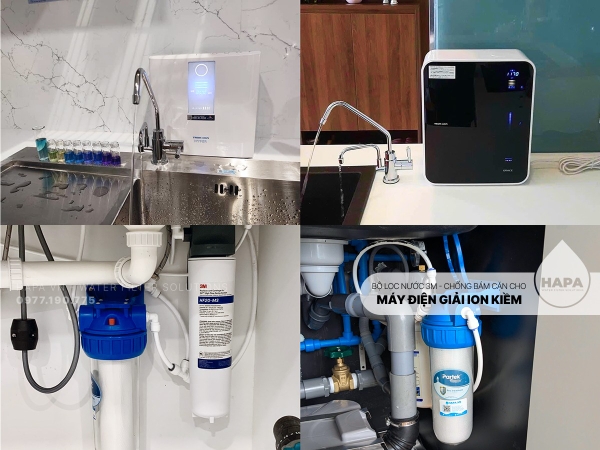 Bộ Tiền Xử Lý Nước 3M Cho Máy Điện Giải iON Kiềm - Nhập khẩu Mỹ