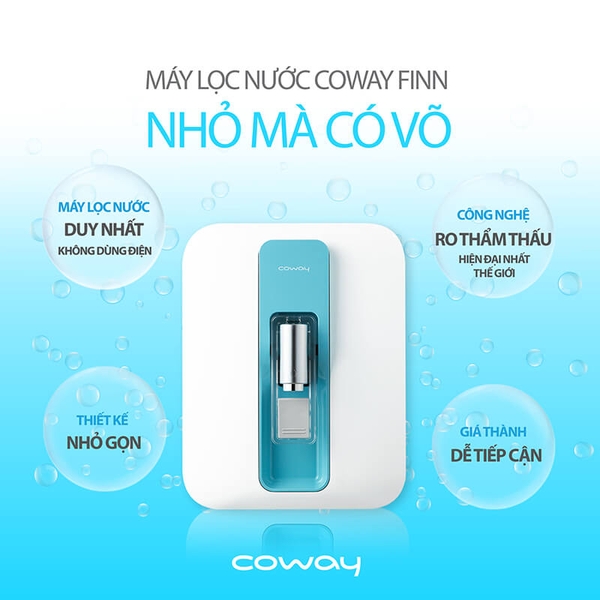 Máy Lọc Nước COWAY Nadi P-300L Không Dùng Điện - Nhập Khẩu Hàn Quốc