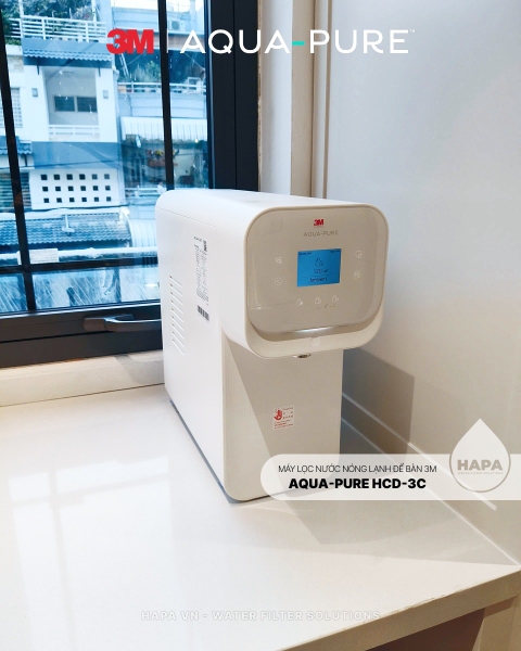 Máy Lọc Nước Nóng Lạnh 3M™ Aqua-Pure™ HCD-3C Công nghệ Hybrid Cooling mới nhất - Hàng Chính Hãng 3M™ Aqua-Pure™
