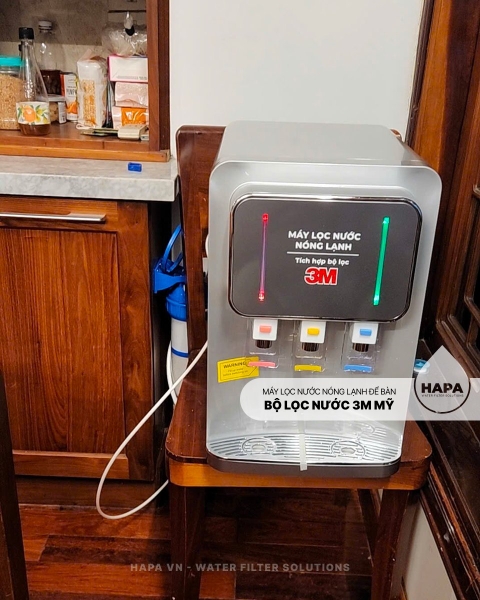 Máy Lọc Nước Nóng Lạnh Để Bàn 3M HCD-CS01 - Bộ lọc nhập khẩu Mỹ