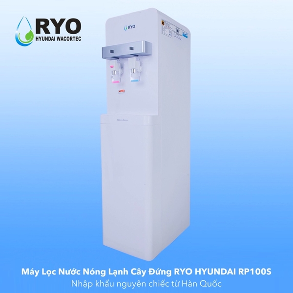 Máy Lọc Nước Nóng Lạnh RYO Hyundai RP100S - Nhập Khẩu Hàn Quốc, Hàng Chính Hãng