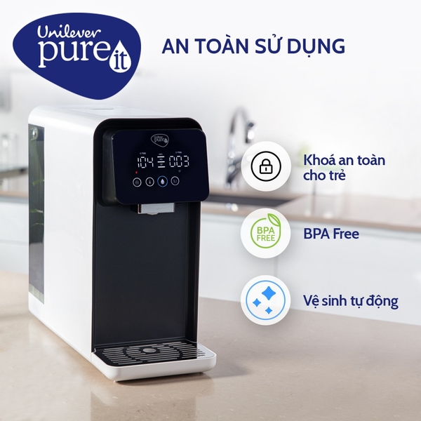 Máy lọc nước RO Unilever Pureit Lavita CR-5240 sở hữu thiết kế cực kỳ hiện đại và sang trọng, là một điểm nhấn tinh tế, làm bừng sáng không gian sống của bạn