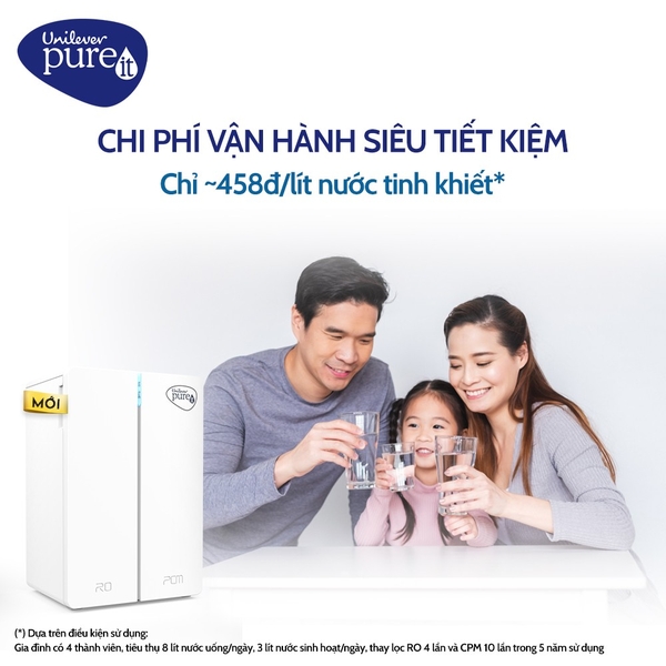 Máy Lọc Nước Unilever PUREIT TANKA UR3140 - Nhập Khẩu Ấn Độ