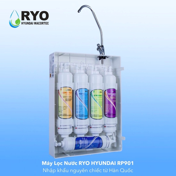 Máy Lọc Nước Uống RYO Hyundai RP901 Công nghệ UF - Nhập Khẩu Hàn Quốc