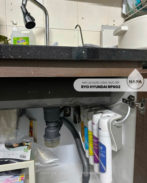 Máy Lọc Nước RYO Hyundai RP902 Công Nghệ UF - Nhập Khẩu Hàn Quốc