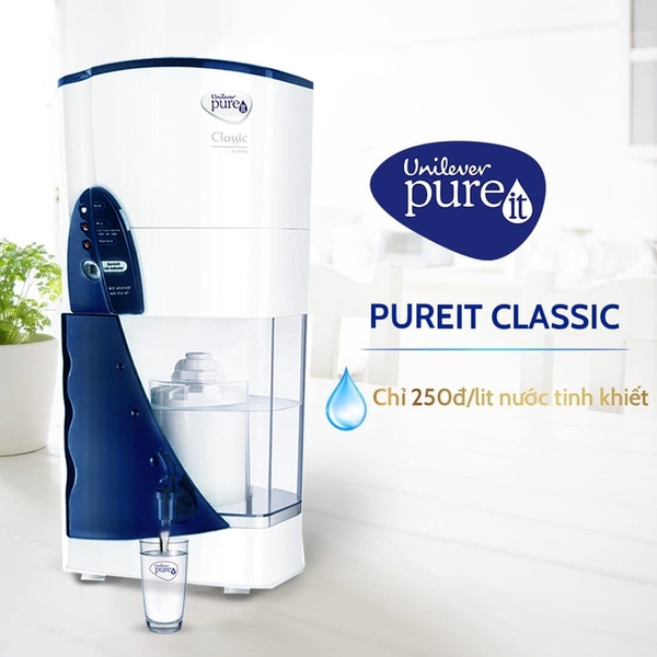Bình Lọc Nước Unilever PUREIT CLASSIC 23 Lít - Nhập Khẩu Ấn Độ