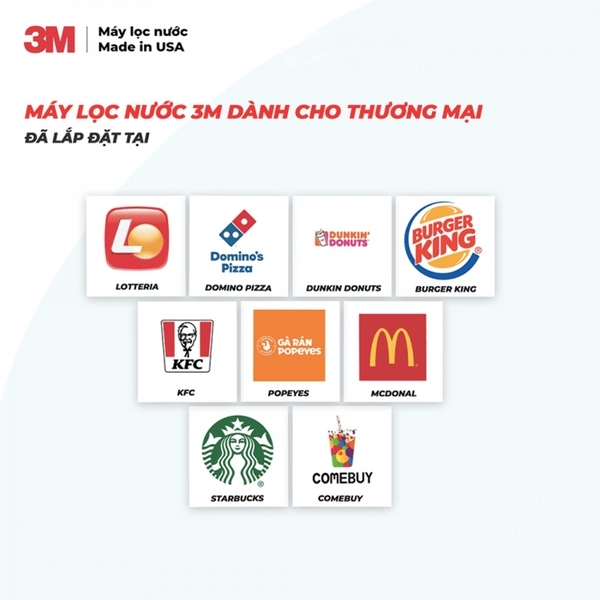 Máy Lọc Nước 3M DP190 Chuyên Dùng Quán Cà Phê, Nhà Hàng - Nhập Khẩu Mỹ