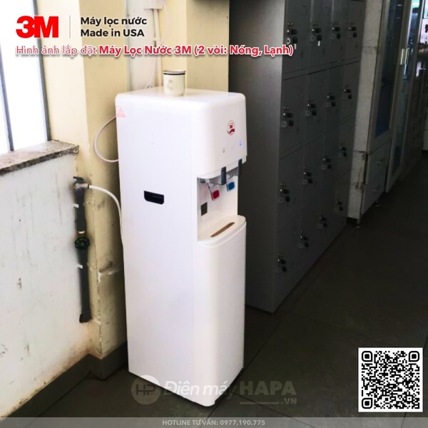 Máy Lọc Nước Nóng Lạnh 3M 2 Vòi - Bộ lọc nhập khẩu Mỹ