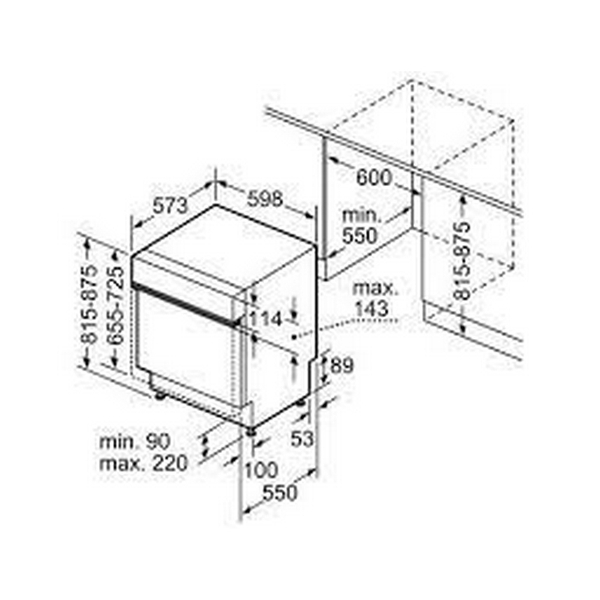 Máy Rửa Chén Bosch HMH.SMS63L08EA Độc Lập Serie 6 - 12 bộ
