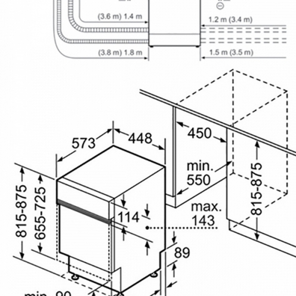 Máy Rửa Chén Bosch HMH.SPI50E95EU Bán Âm Serie 4 - 9 bộ