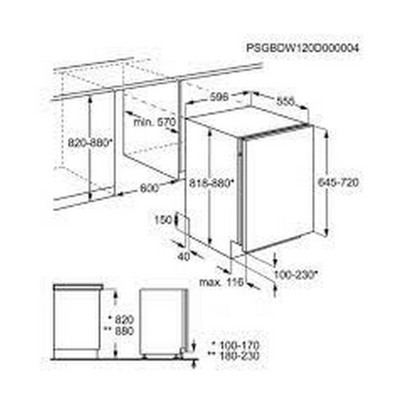 Máy Rửa Chén Electrolux ESL5343LO - 13 bộ