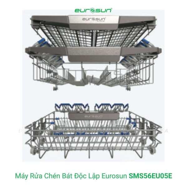 Máy Rửa Chén EUROSUN SMS56EU05E Cao Cấp 15 Bộ - Nhập Khẩu CHLB Đức