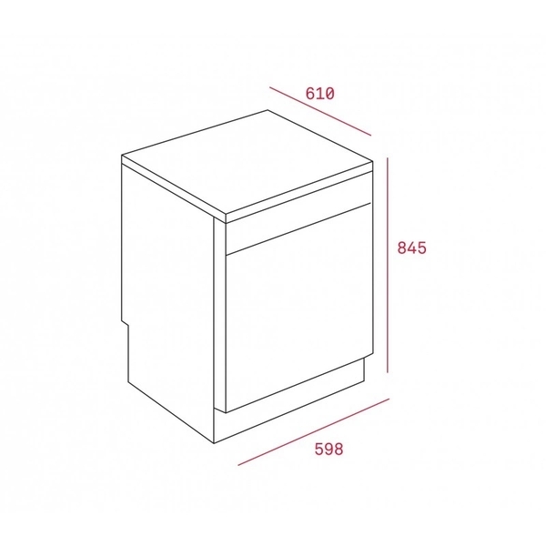 Máy Rửa Chén Teka LP8 820 40782360 - 12 bộ