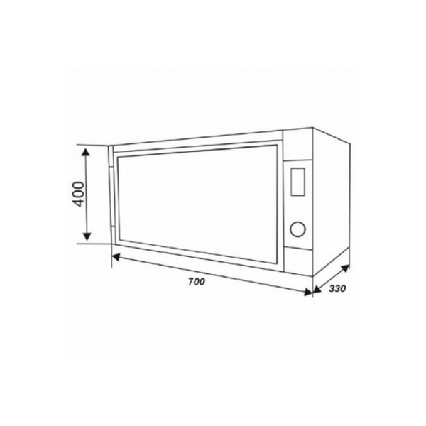 Máy Sấy Chén Dĩa Malloca MDC-33A Treo Tủ