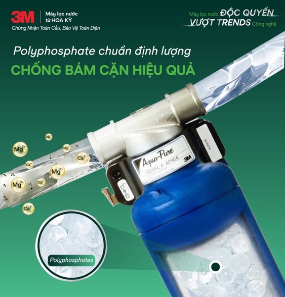 Máy Lọc Nước Đầu Nguồn 3M AP904 Lọc Nước Toàn Nhà - Nhập Khẩu Mỹ
