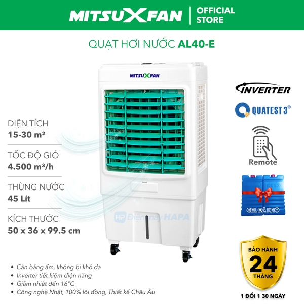 Máy Làm Mát Không Khí MITSUXFAN AL40-E - Hàng Chính Hãng - Điện máy HAPA