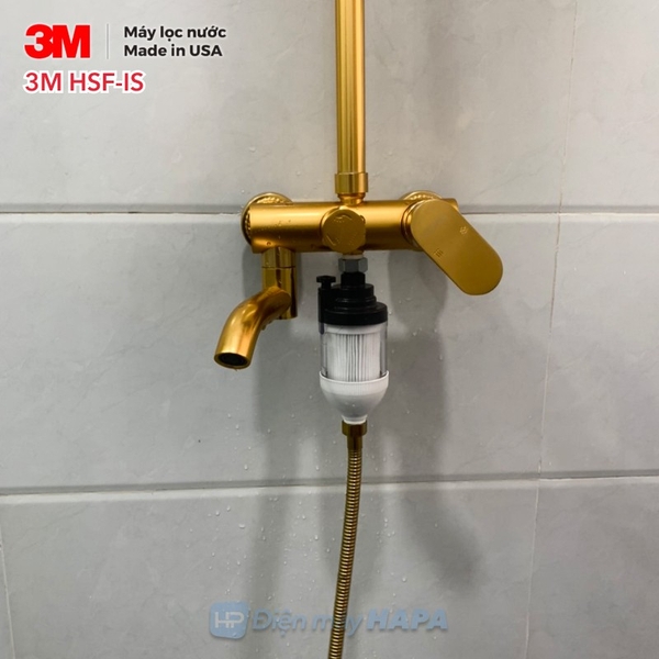Ảnh lắp đặt thực tế của Thiết Bị Lọc Nước Vòi Sen Nhà Tắm 3M HSF-IS - 01