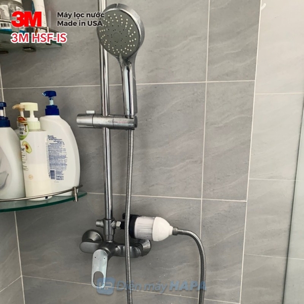 Ảnh lắp đặt thực tế của Thiết Bị Lọc Nước Vòi Sen Nhà Tắm 3M HSF-IS - 01