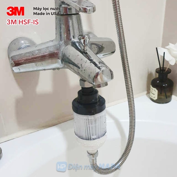Ảnh lắp đặt thực tế của Thiết Bị Lọc Nước Vòi Sen Nhà Tắm 3M HSF-IS - 01