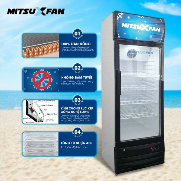 Tủ Mát Cao Cấp MITSUXFAN MSSC-2599F - Hàng Chính Hãng - Điện máy HAPA