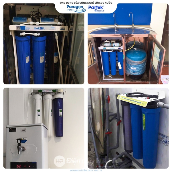 Lõi Lọc Nước PARAGON PARTEK, Full Models Lõi Lọc Thô Cao Cấp