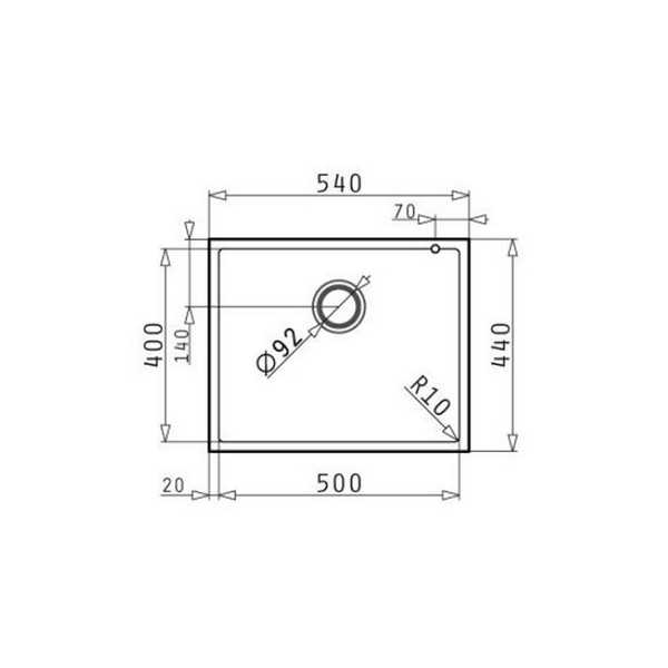 Chậu Rửa Chén PYRAMIS HMH.070066811 PYRAGRANITE TETRAGON 1B MOCHA