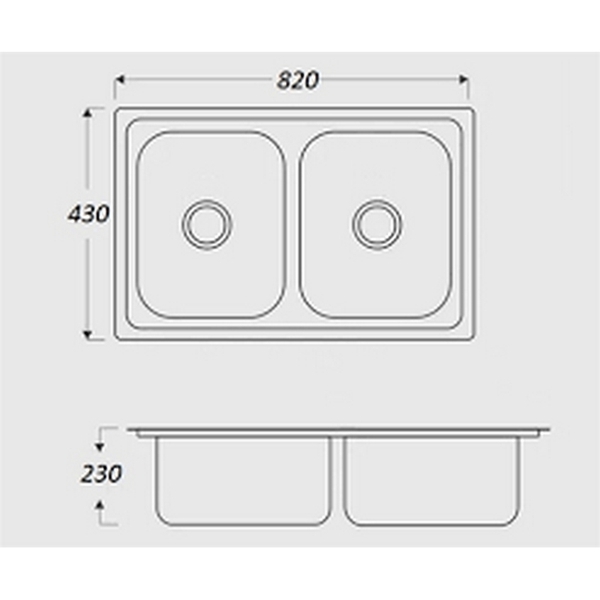 Chậu Rửa Chén Canzy CZ 8248