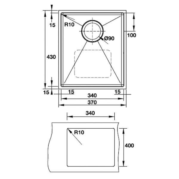 Chậu Rửa Chén Hafele HS-S3743 567.43.130