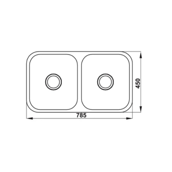 Chậu Rửa Chén Hafele HS-SD7848 567.20.506