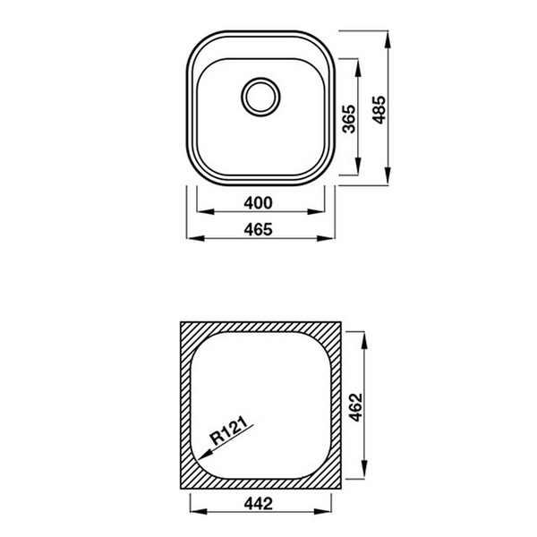 Chậu Rửa Chén Hafele HS-SS4648 567.23.083