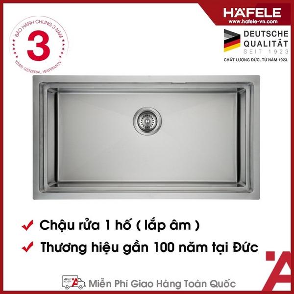 Chậu Rửa Chén Hafele HS21-SSN1S90 567.94.020