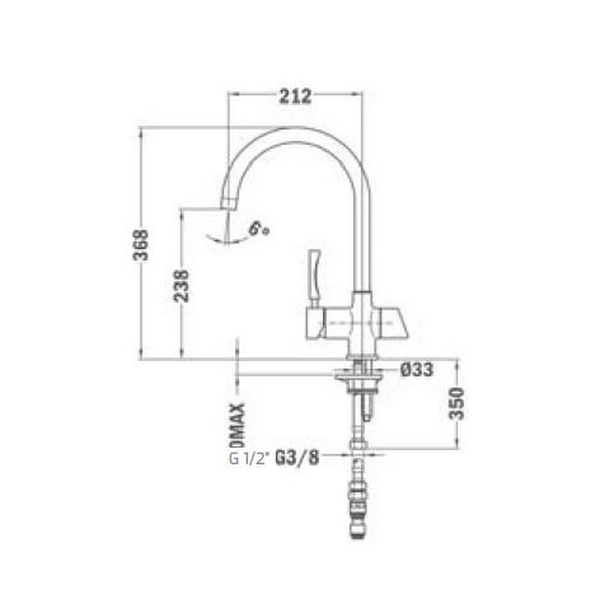 Vòi Chậu Rửa Teka KOBE