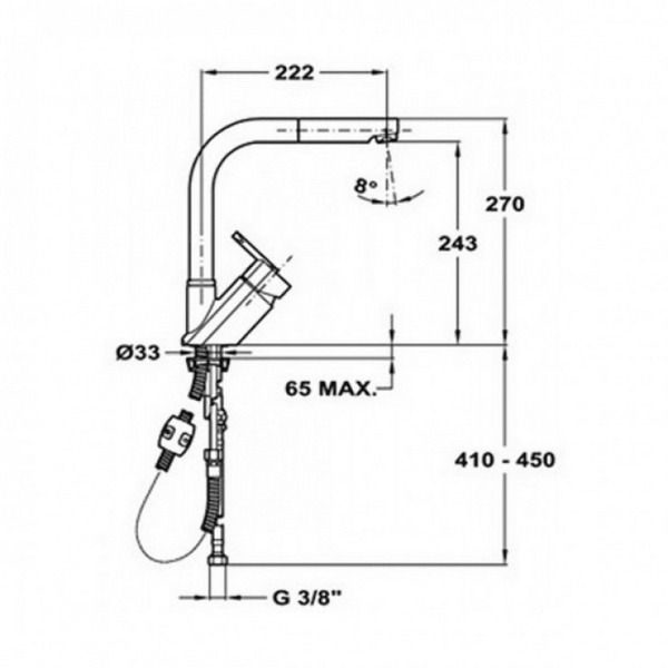 Vòi Rửa Chén Teka ELAN/MW 35931802