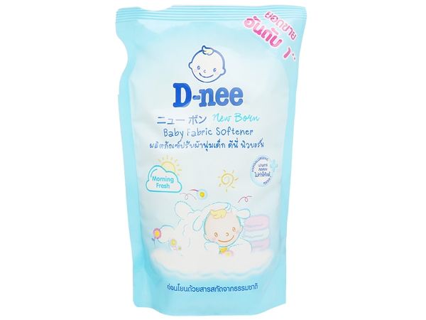 Giặt xả túi D-nee kid xanh 600ml - Thái Lan