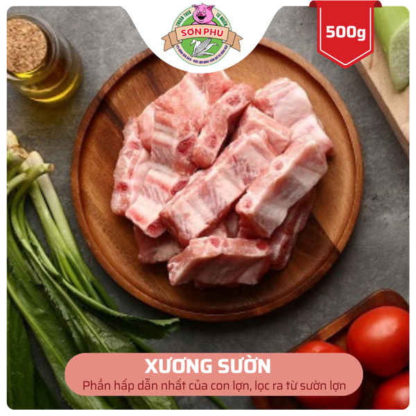 Sườn lợn trùn quế 500g